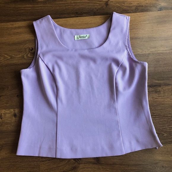 Jessica 90s/Vintage Purple Top (US M) - Picture 1 of 8
